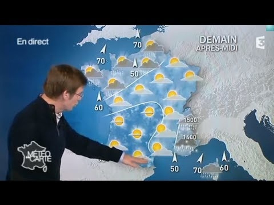 Les prévision météos à 9 jours du jeudi 16 janvier au samedi 25 janvier 2014