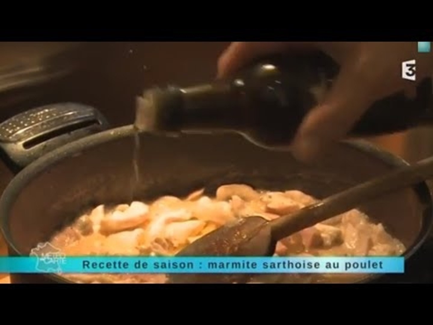 Recette de saison : marmite sarthoise au poulet - Vidéo Dailymotion