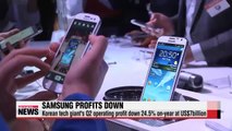 Samsung Electronics Q2 operating profits, sales down on slowing smartphone sales