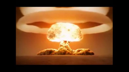 Atomic Bomb Explosion Test In Las Vegas 1954