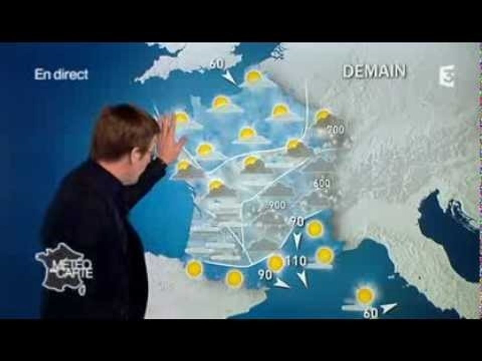 Prévisions météos du jeudi 5 décembre au samedi 14 décembre 2013