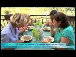 Saveurs de saison : Soupe minestrone corse lundi 16 septembre 2013