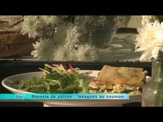 MALC 08/05/14 Recette de saison : lasagnes au saumon