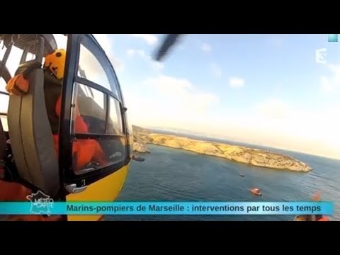 Marins-pompiers de Marseille : interventions par tout les temps