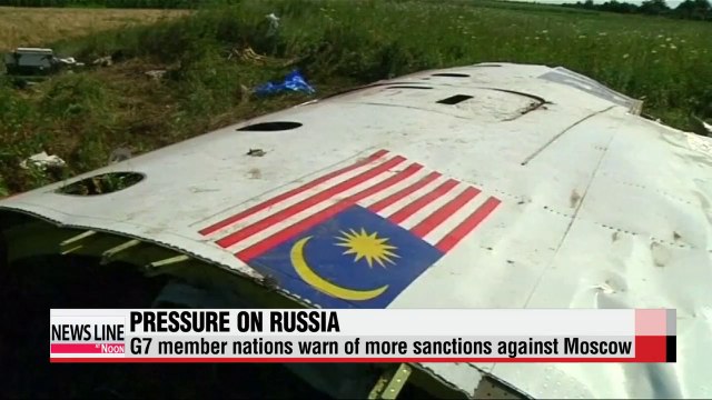 G7 states warn of more sanctions against Russia