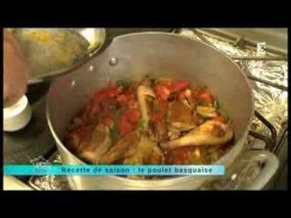 Recette poulet basquaise lundi 30 septembre 2013