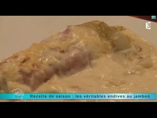 Recette de saison : les endives au jambon