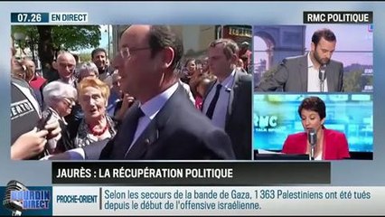 RMC Politique : Centenaire de Jean Jaurès: une bataille de récupération politique – 31/07