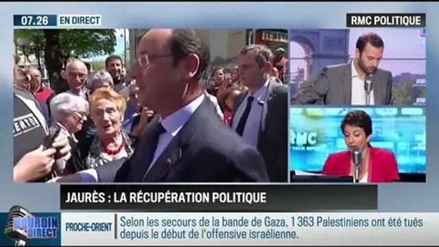 RMC Politique : Centenaire de Jean Jaurès: une bataille de récupération politique – 31/07