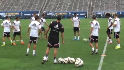 El Real Madrid comienza a preparar el partido contra el Manchester United
