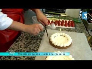 Recette Tarte à la Rhubarbe - Mercredi 5 juin