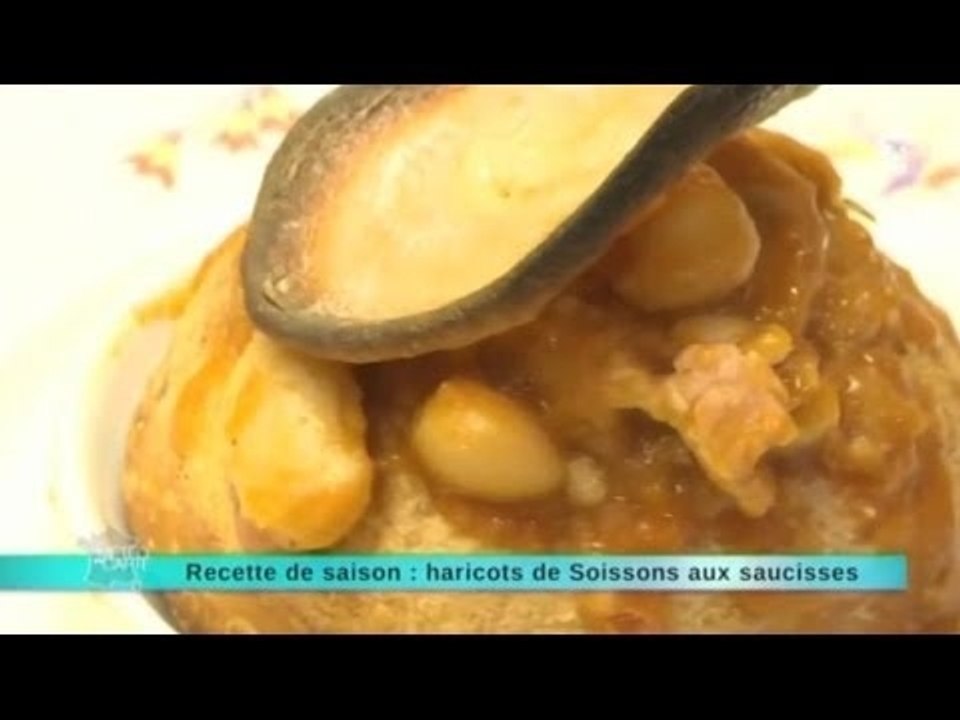 Recette de saison : haricots de Soissons aux saucisses