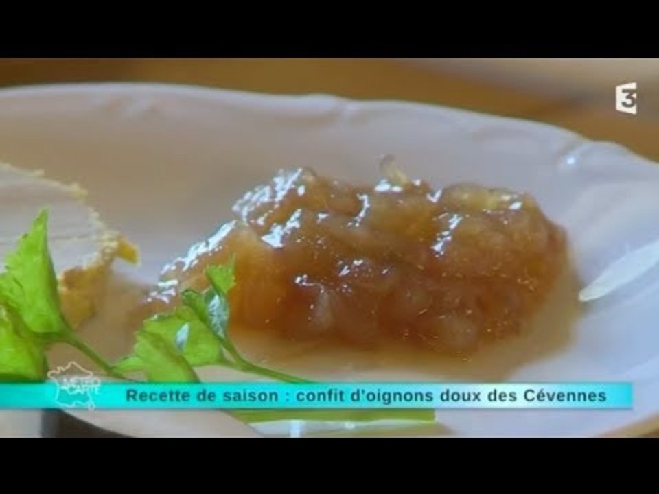 Recette de saison : confit d'oignons doux des Cévennes