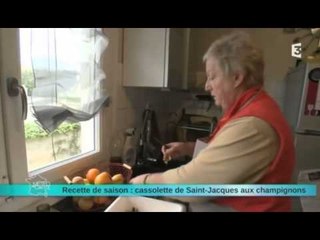 Recette de saison : la cassolette de Saint Jacques aux champignons