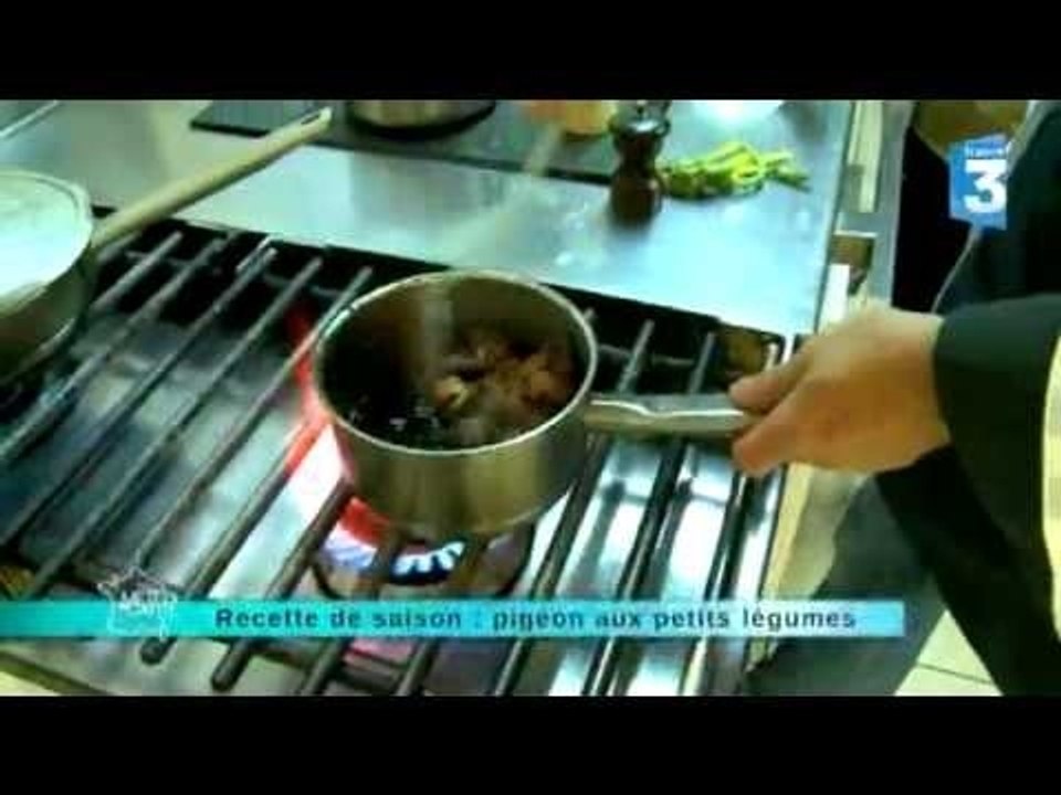 Recette "Pigeonneaux farcis au foie gras" Recette du Vendredi 31 mai 2013