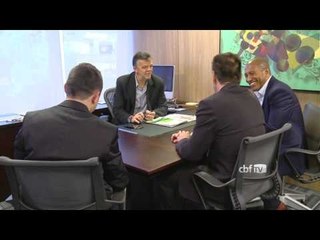 Nova comissão técnica se reúne na sede da CBF
