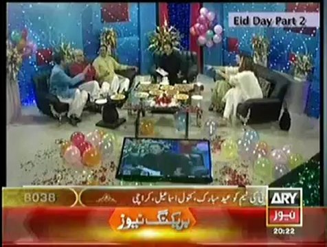Javed Chaudhry Telling His Favourite Actress