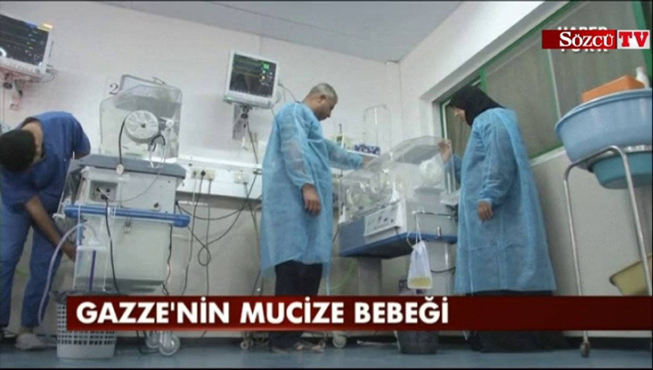 Gazze'nin mucize bebeği