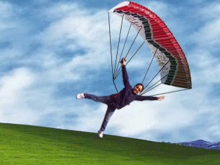 PATTAYA / Our Little Princess ...... paragliding