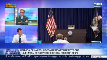 Réunion de la FED: le comité monétaire note qu'il se rapproche de son objectif de 2%, Olivier Garnier, dans GMB – 31/07