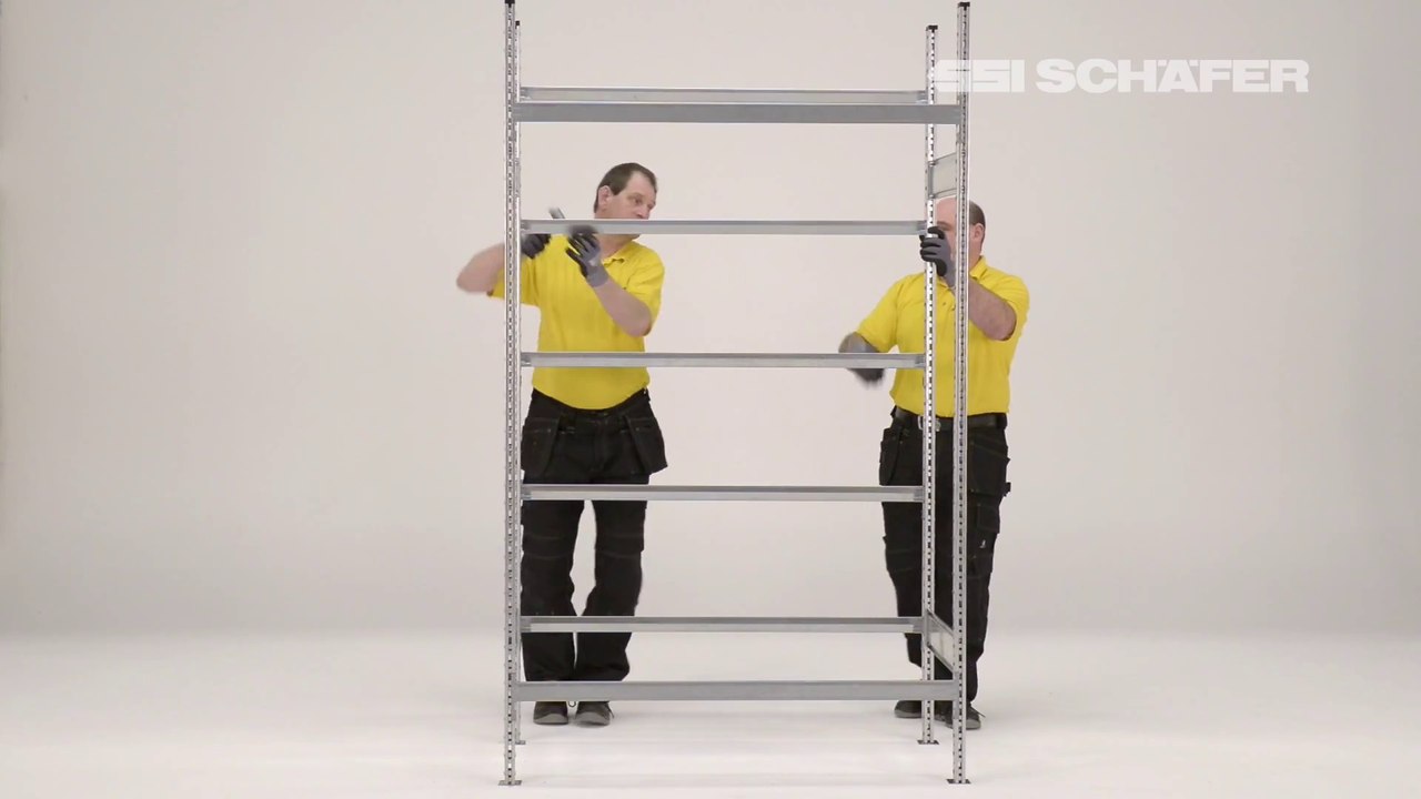 Montage Kanban Regal System KDR, Kolli-Durchlauf