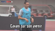 Edinson Cavani sur son avenir