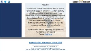 Animal Feed Market in India 2014