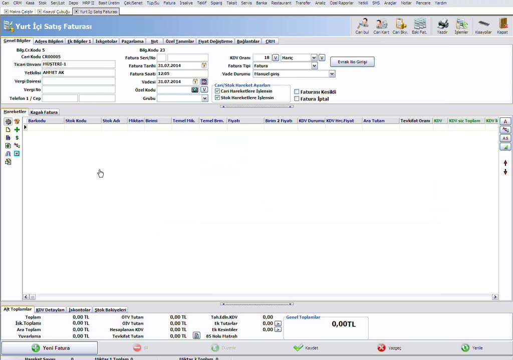 WOLVOX ERP Programı Gelişmiş İskonto Sistemi