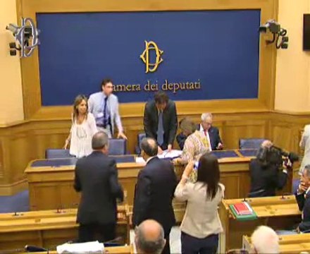 Roma - Presentazione proposta di legge Beni confiscati alla mafia (30.07.14)
