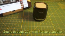 OXA Mini Portable Wireless Bluetooth - Compact speaker and MP3 player with big sound