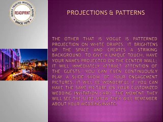 A Look at Latest Wedding Lighting Trends