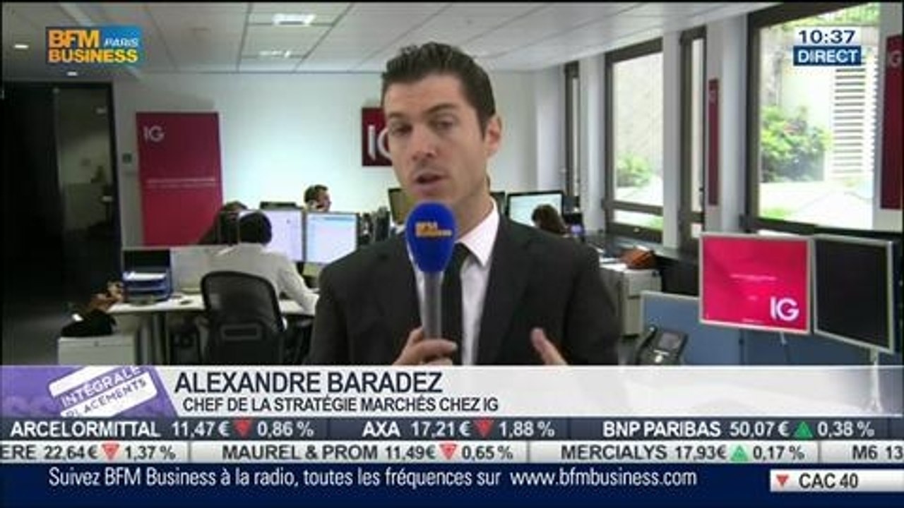 Le Match des Traders: Matthieu Cerrone VS Alexandre Baradez, dans Intégrale Placements – 31/07