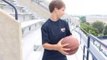 Kid Makes Incredible Basketball Shot
