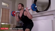 Sumo Squats -TheDailyHiit