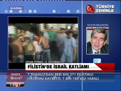 Onur Öymen ; Amaç, Hamas - FKÖ anlaşmasını önlemek.