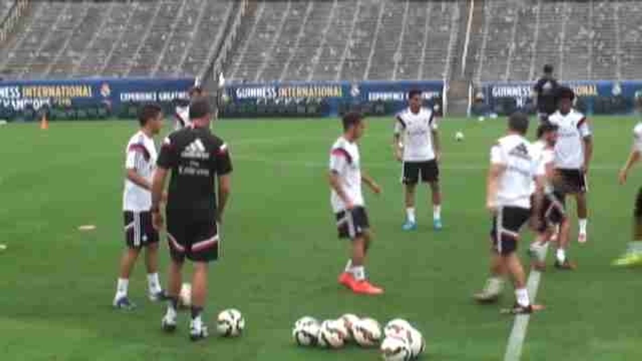 Real Madrid focuses on Super Cup while preparing match against Manchester