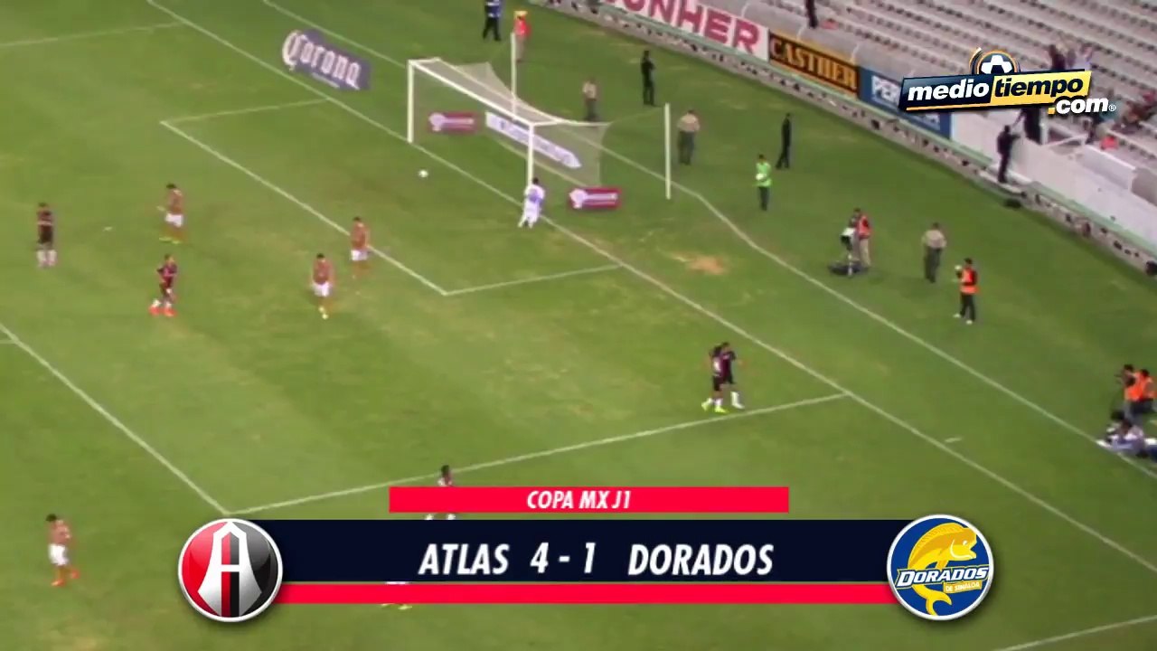Los goles del: Atlas vs Dorados (4 - 2)