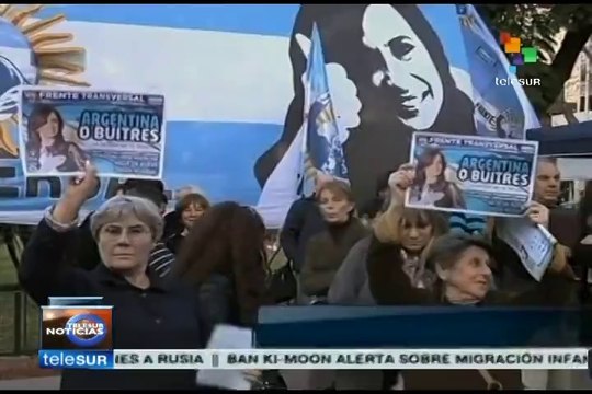 Argentina: en Buenos Aires se manifiestan contra los fondos buitre