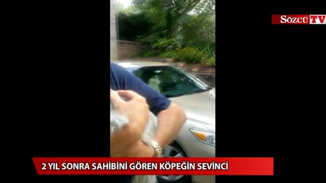 2 yıl sonra sahibini gören köpeğin sevinci