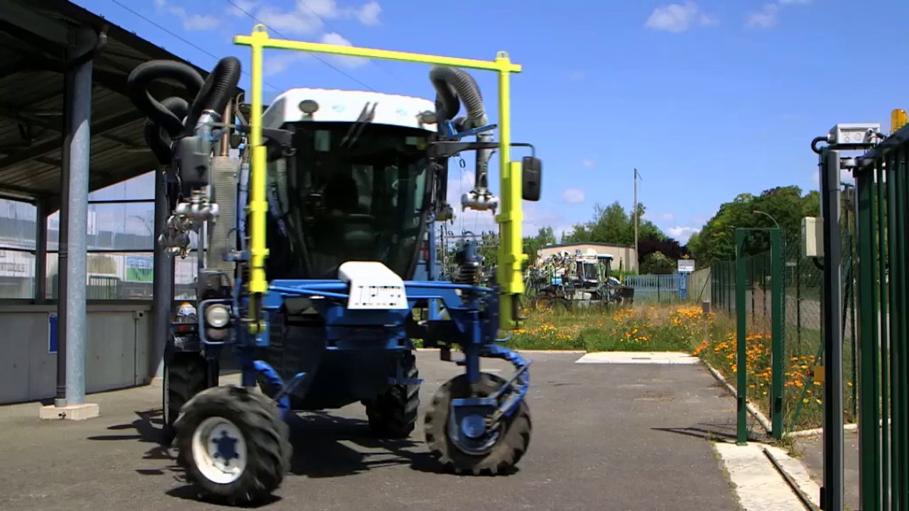 L'Européen d'à côté : Construction d'une station de lavage de pulvérisateurs viticoles en Champ