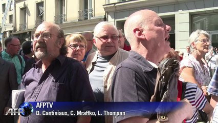 François Hollande rend hommage à Jaurès, Cambadélis hué
