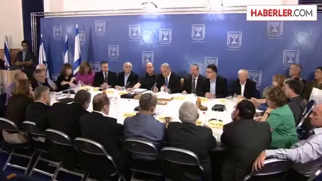 İsrail Başbakanı Binyamin Netanyahu basın açıklaması