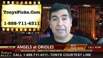 MLB Odds Baltimore Orioles vs. LA Angels Pick Prediction Preview 7-31-2014