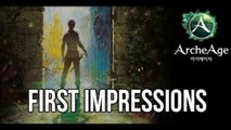 FIRST IMPRESSIONS | ARCHEAGE | PC/MMORPG