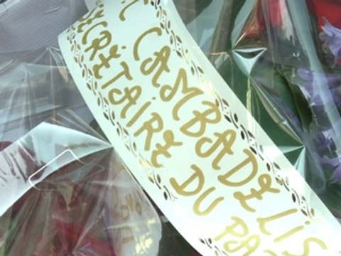 Jean-Christophe Cambadélis rend hommage à Jean Jaurès pour le centenaire de sa mort