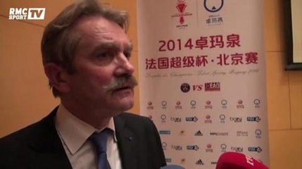 Football / Thiriez : "A l'international, la Ligue 1 a franchi un pas considérable" 31/07