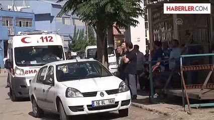 Makine imalathanesinde sanayi tüpü patladı: 1 yaralı -