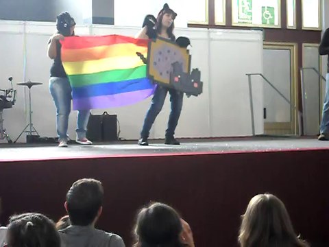 Festival del manga de Las Palmas 2011.Concurso de cosplay individual 18.Nyan Catch