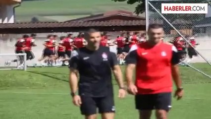 Yeni transfer Belkelam da takımla ilk antrenmanına çıktı - HALL IN