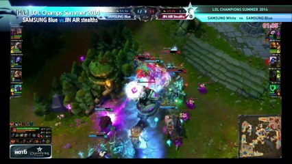 SAMSUNG White vs SAMSUNG Blue - OGN Summer 2014 - Semi-Finals Part 1